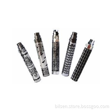Fashionable Artwork Electronic Cigarette EGO K Battery,650/900/1100mAh
